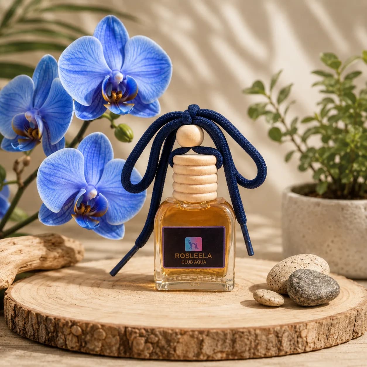 Club Aqua Car Perfume | Fresh Marine Clean Crisp Ocean Aroma(10 ml)