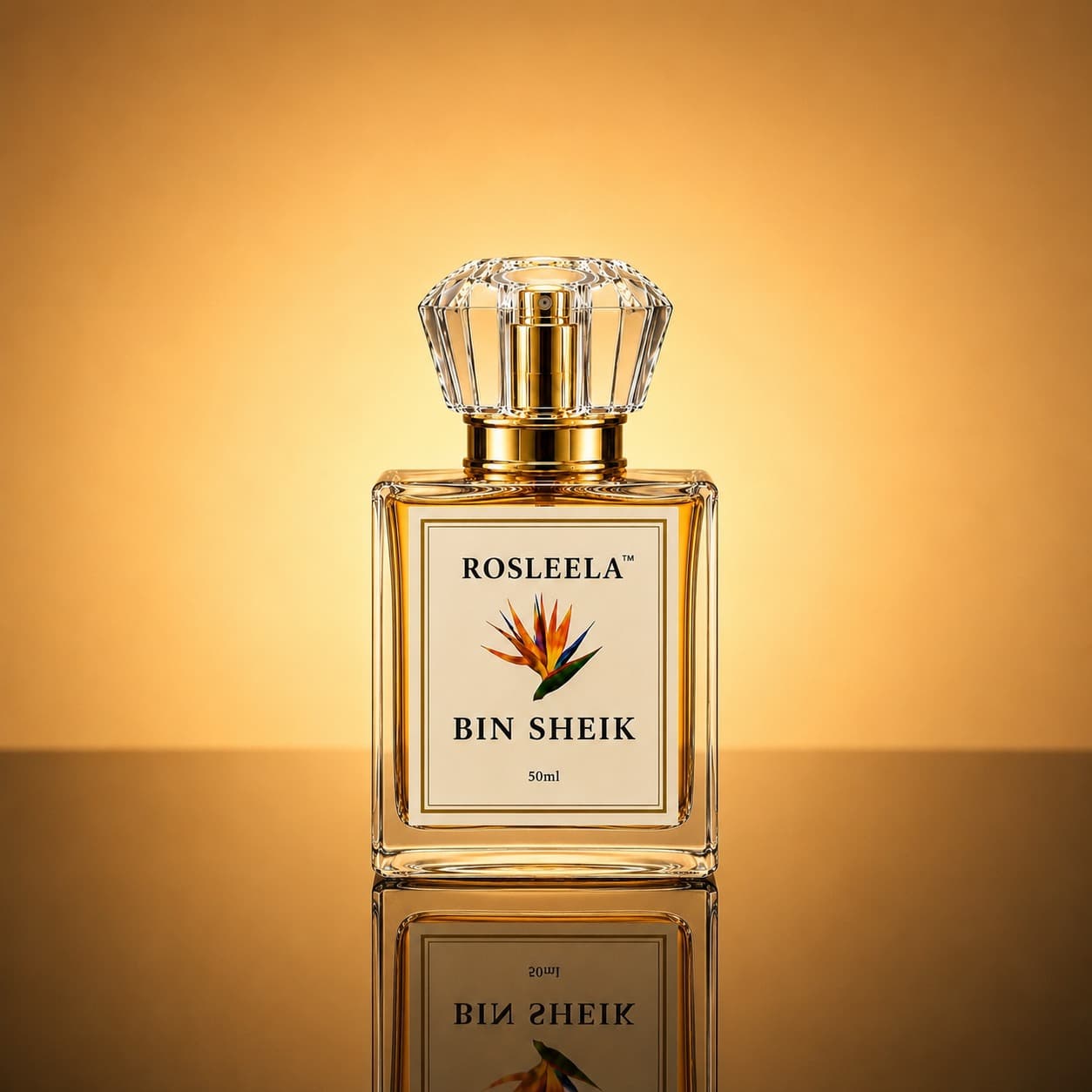 Bin Sheik Men Perfume | Oud Amber Spicy Warm Orchid Gulf notes Long Lasting Fragrance(50 ml)